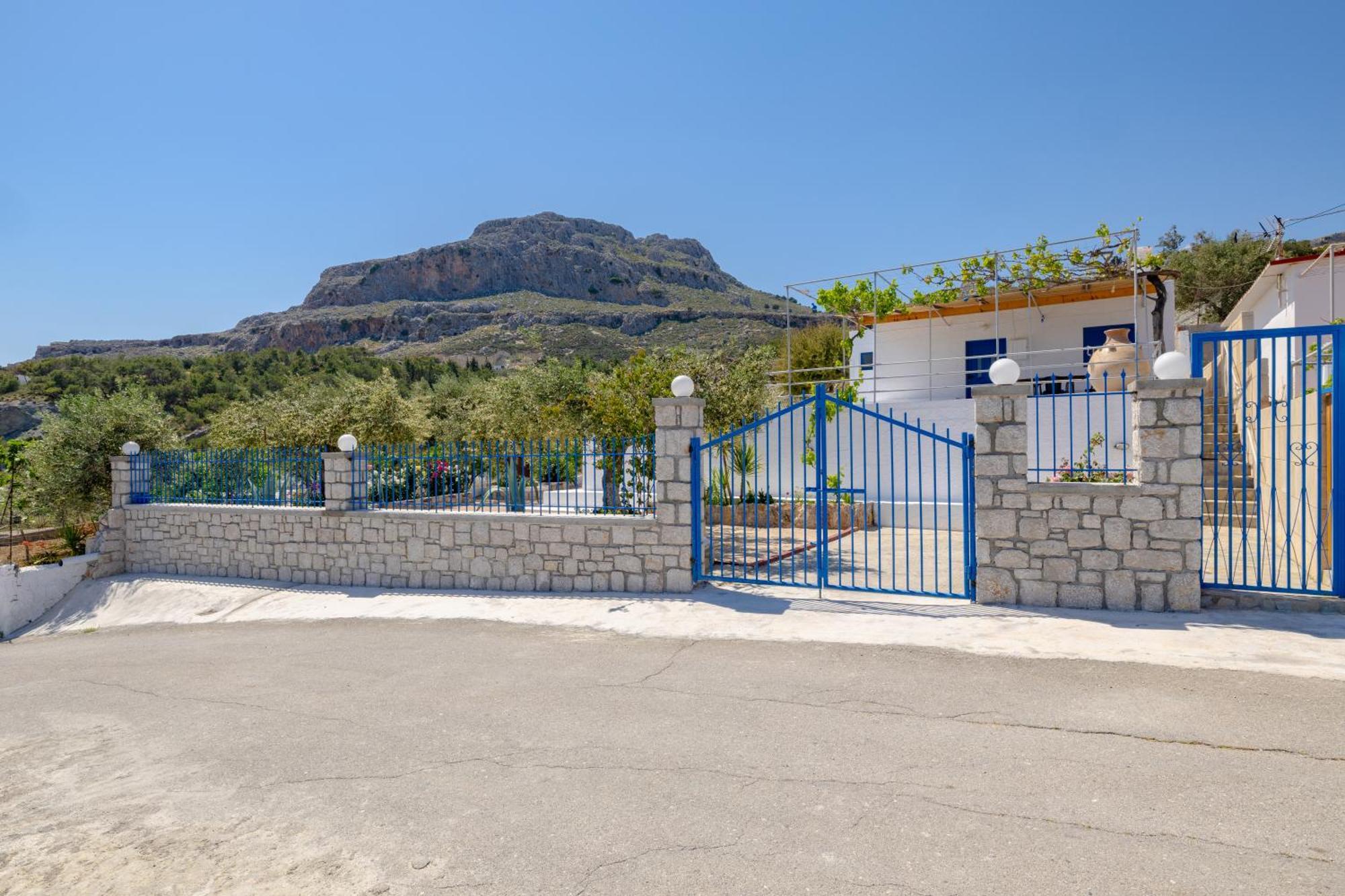 Endless Blue Stegna Villa Archangelos  Dış mekan fotoğraf
